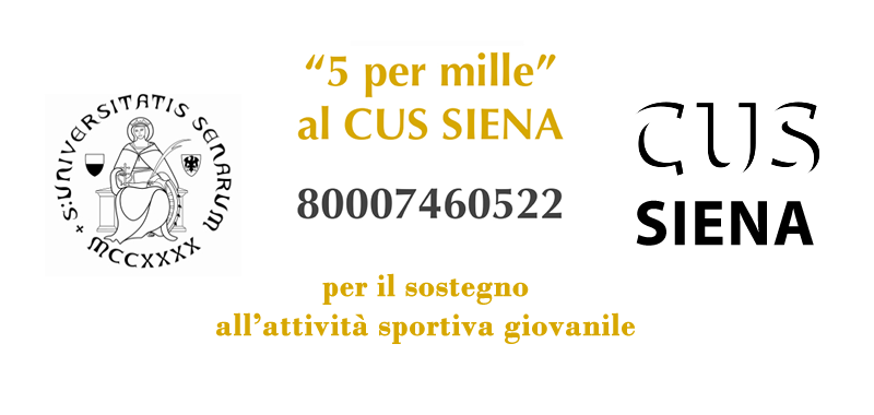 "5 per mille" al CUS Siena